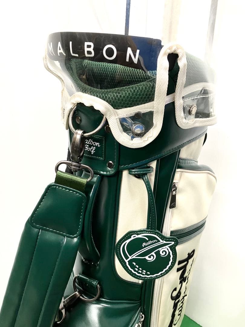 Malbon Golf マルボンゴルフ キャディバッグ スタンド型 フード2種付