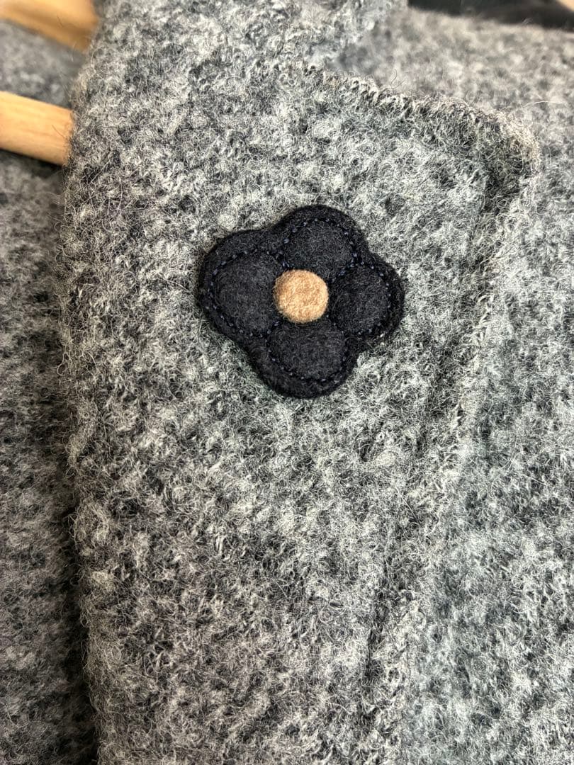 【正規品】LARDINIラルディーニウールグレーコート