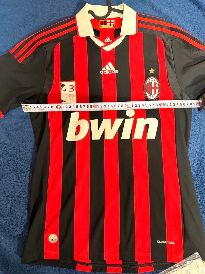 新品/正規品】ACミラン マルディーニ 引退 ラストユニフォーム Mサイズ