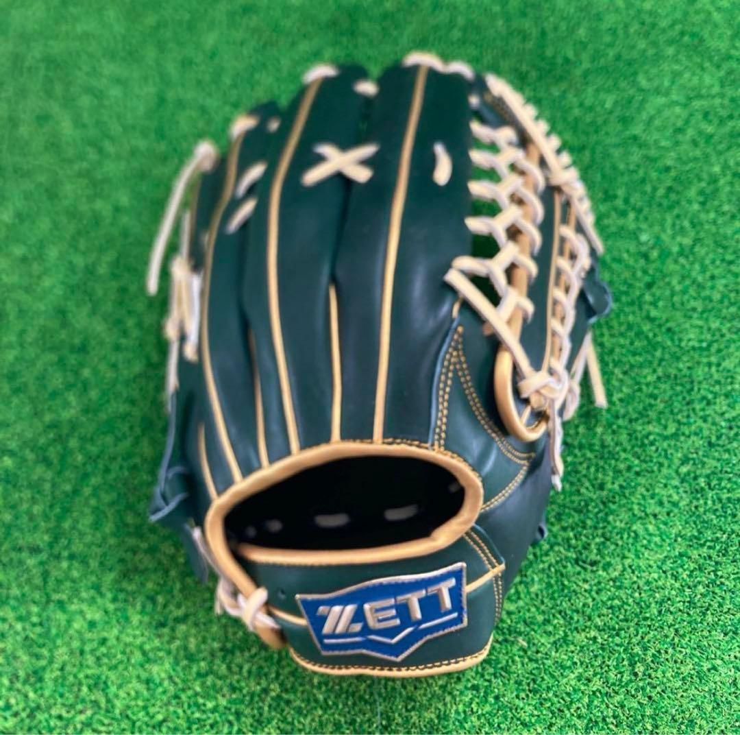 ZETT ゼット 外野手用 グローブ 海外 硬式野球 右投げ 958