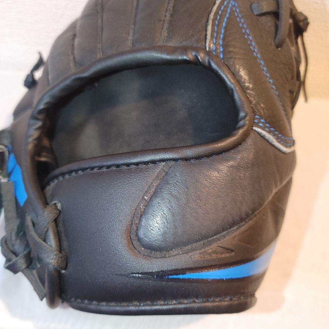 NIKE　軟式　内野手　ブラック×ブルー