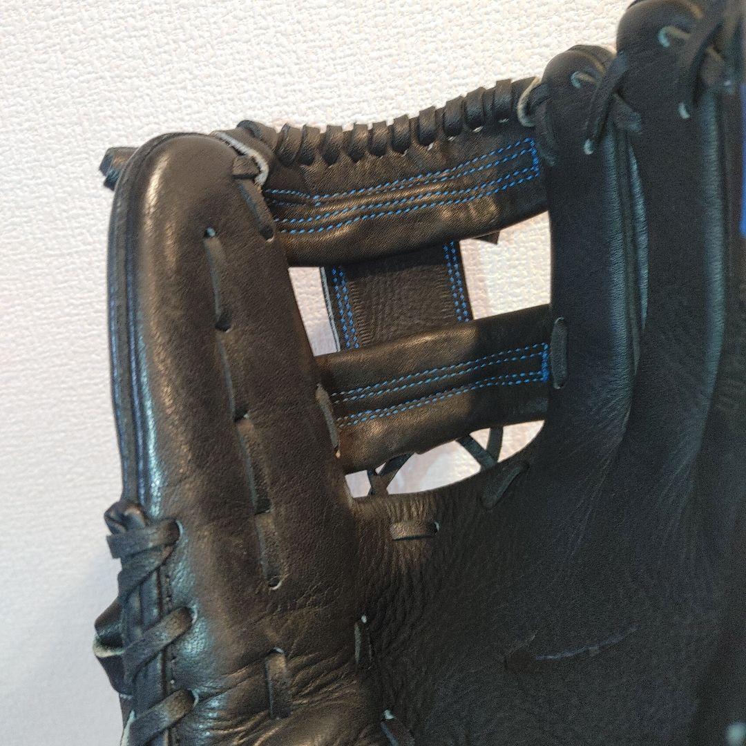 NIKE　軟式　内野手　ブラック×ブルー