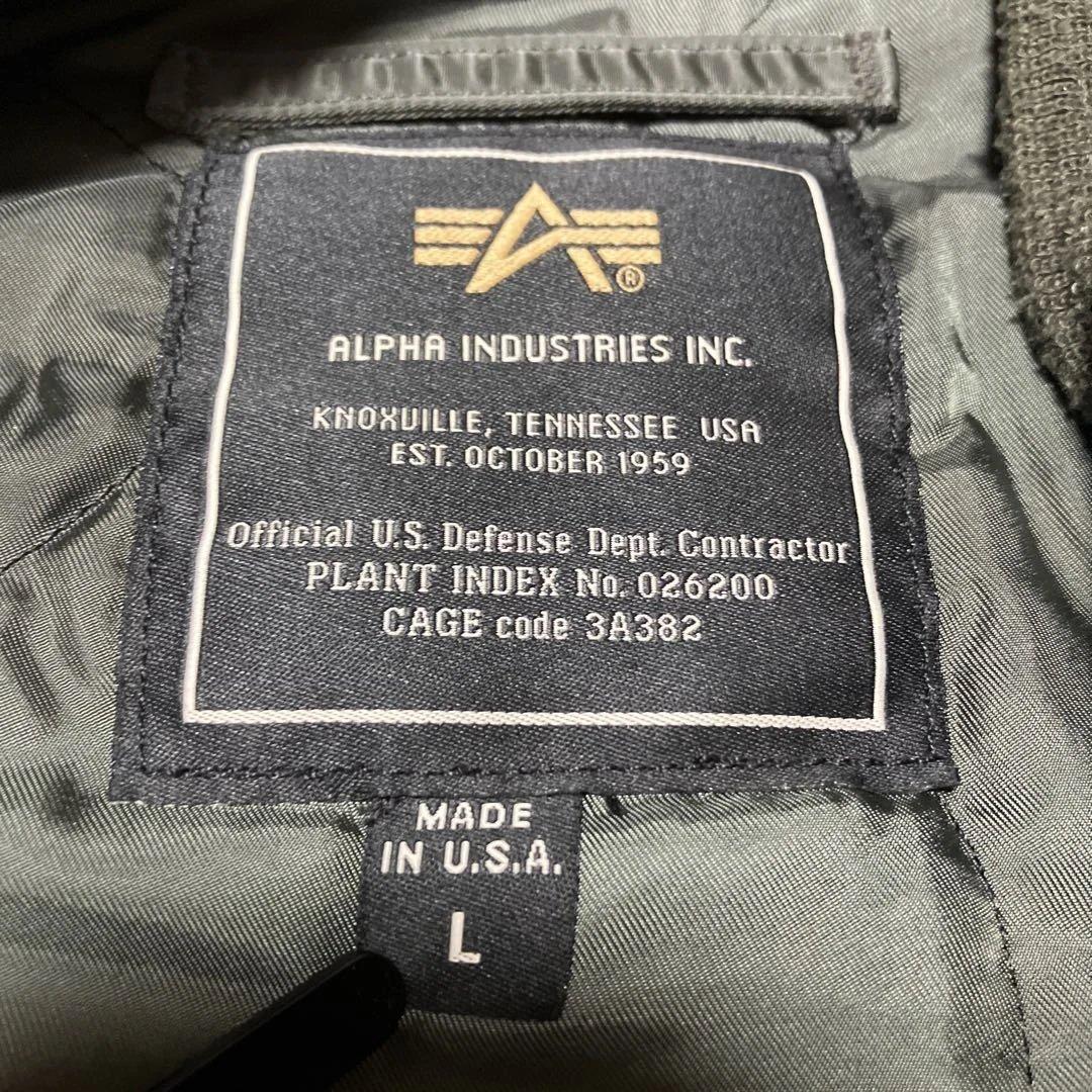 Alpha Industries MA-1 USA製　90年代　サイズL