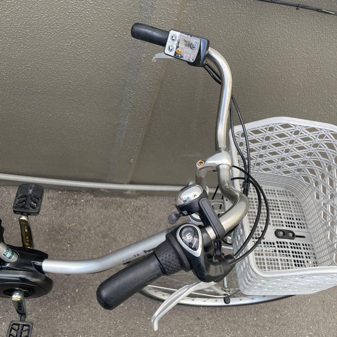 パナソニック電動アシスト自転車26インチシルバー