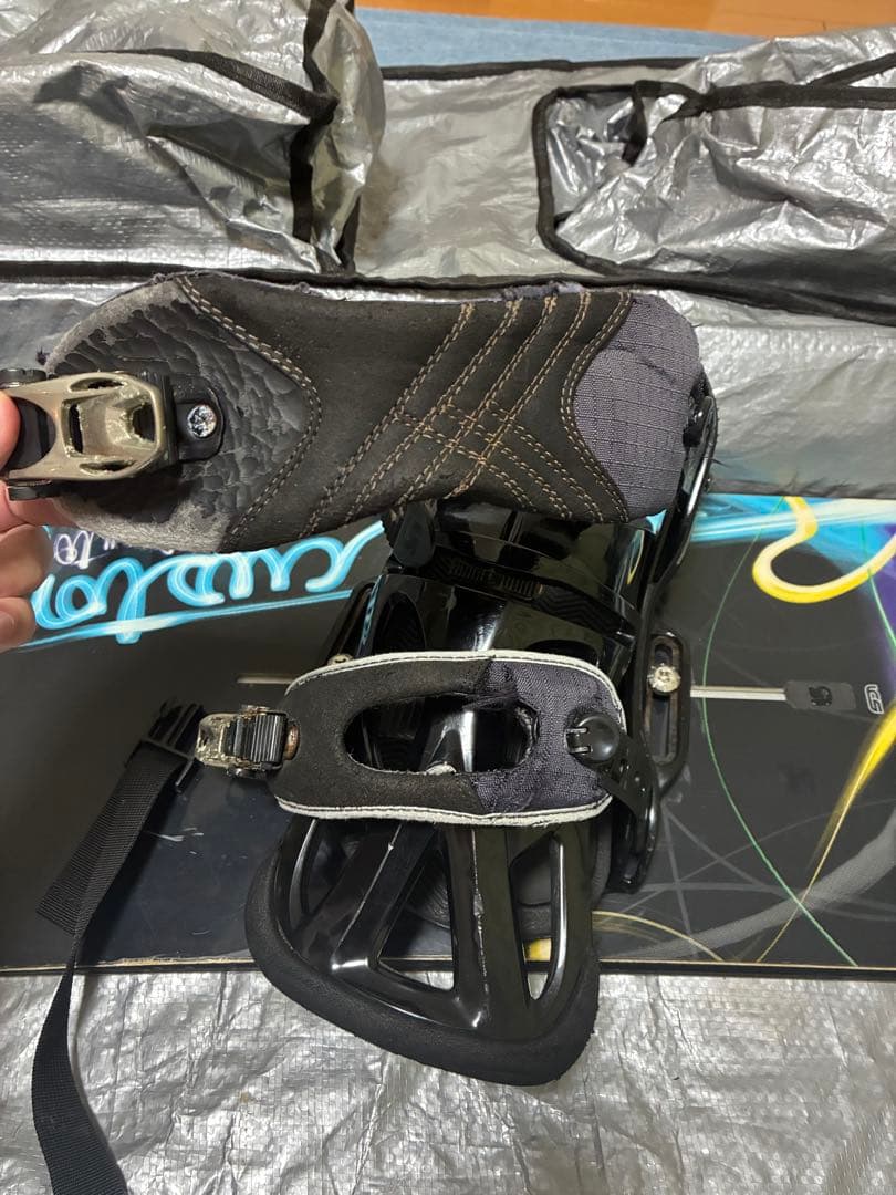 CUSTOM 151 スノーボード ビンディング付き