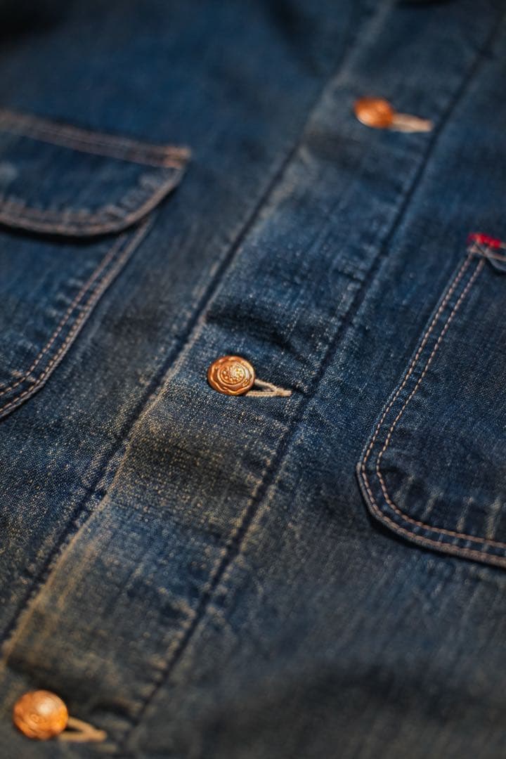 【Special】50s 60s Wrangler カバーオール　粒粒　縦落ち