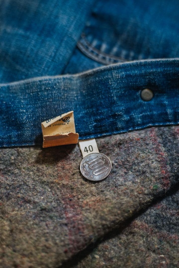 【Special】50s 60s Wrangler カバーオール　粒粒　縦落ち