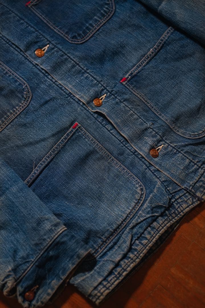 【Special】50s 60s Wrangler カバーオール　粒粒　縦落ち