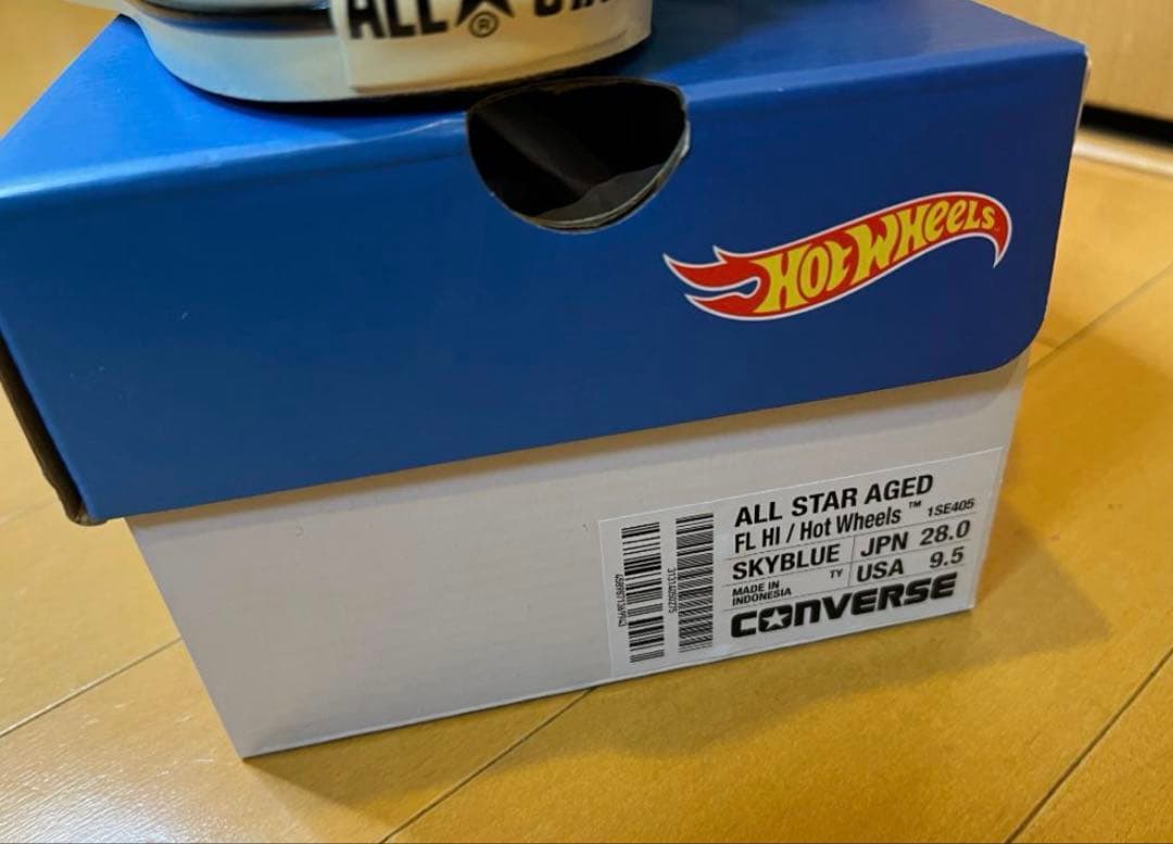 Converse x Hot Wheels 今日の夕方まで 28cm