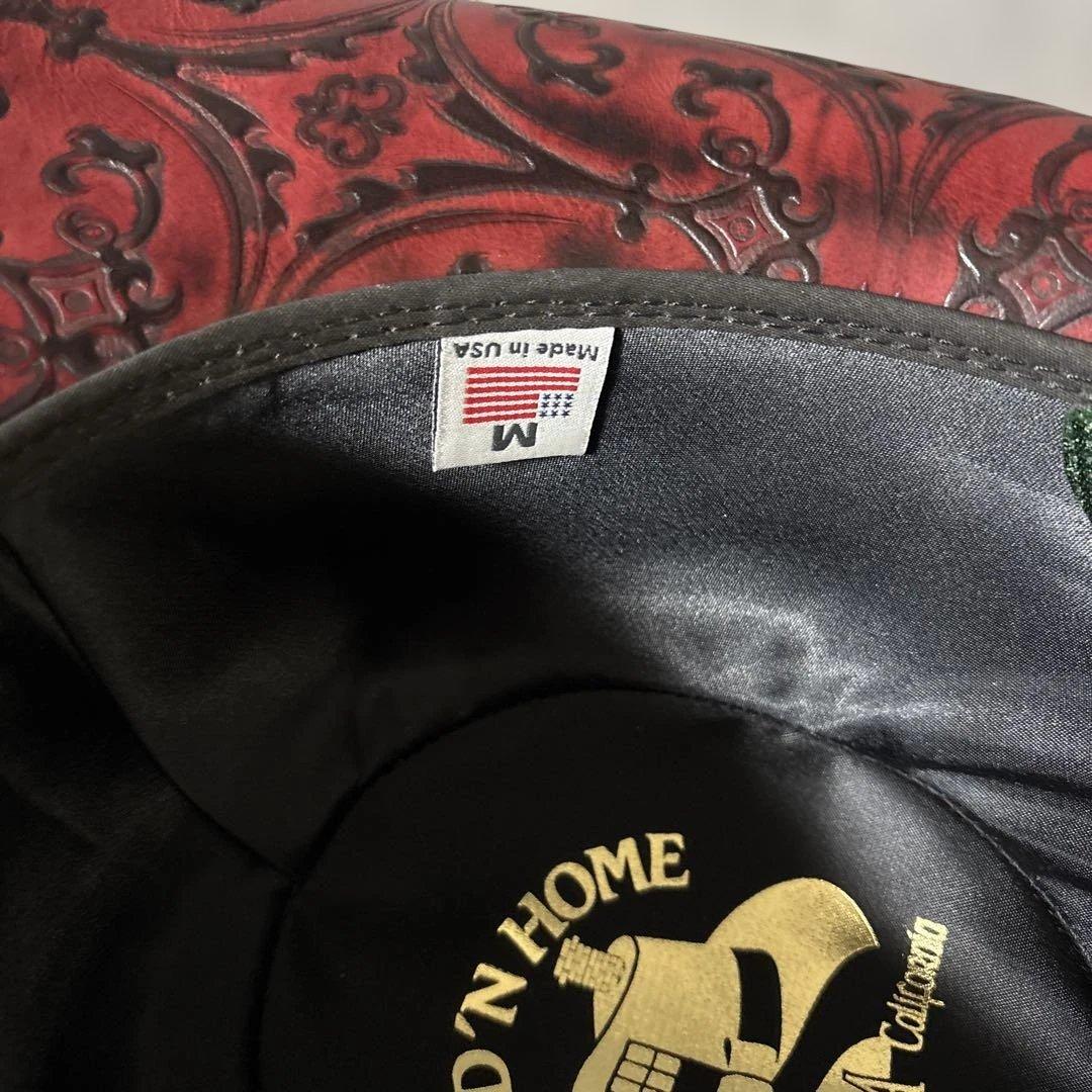 ファルコン メンズ アメリカンレザー カウボーイハット　新品　Ｍサイズ