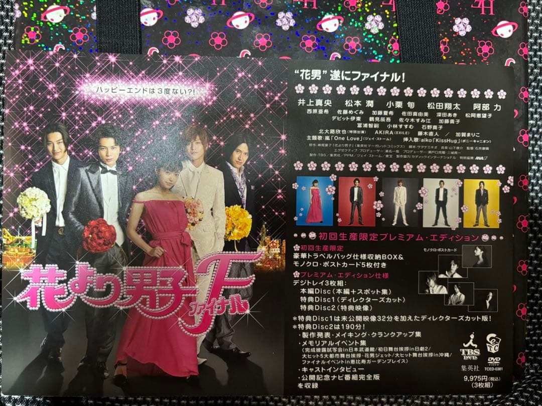 花より男子2・花より男子ファイナルDVD・パンフと関連書籍まとめて