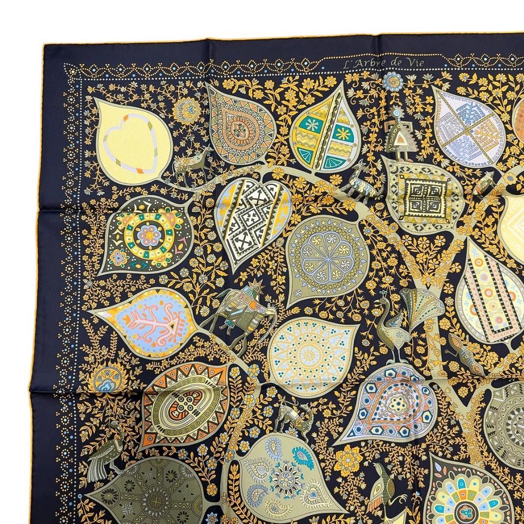 ◇エルメス◇スカーフ/カレ90/生命の木/L'Arbre de Vie/タグ付き