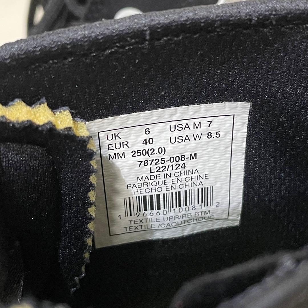 25.0cm PALLADIUM(パラティウム) ブーツ　ブラック