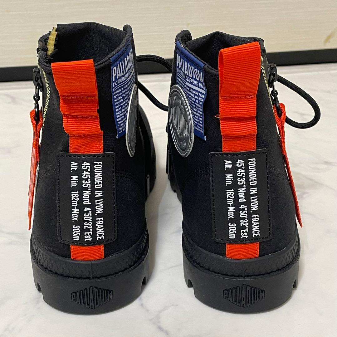 25.0cm PALLADIUM(パラティウム) ブーツ　ブラック
