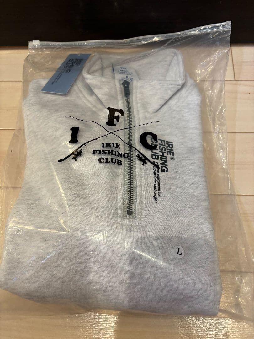 IRIE FISHING CLUB ハーフジップ クルー スウェット Lサイズ - メルカリ