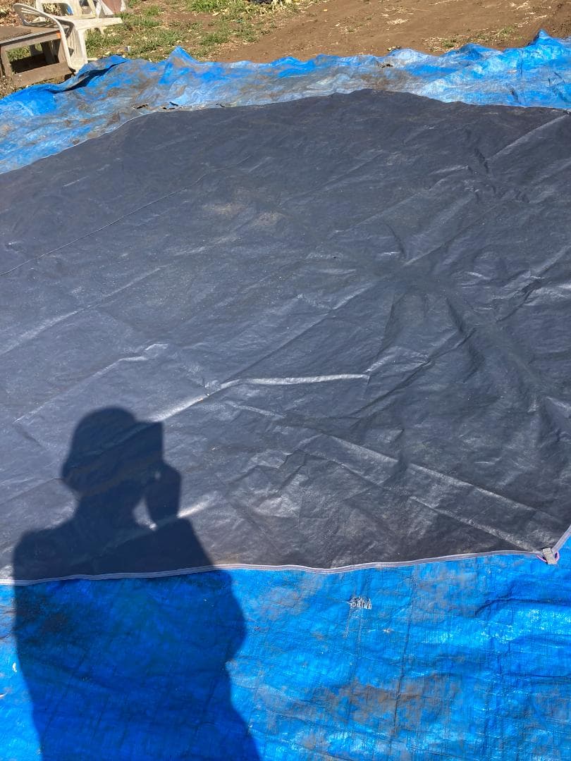 ティピー型テント 中型 黄色と茶色