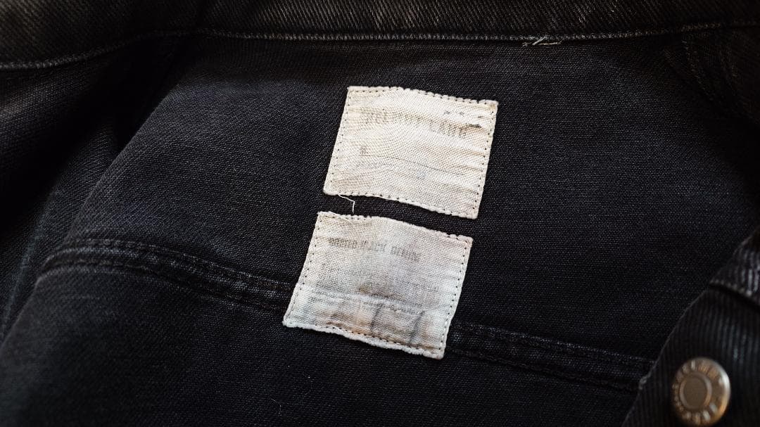 HELMUT LANG 1999年コーティング デニムジャケット