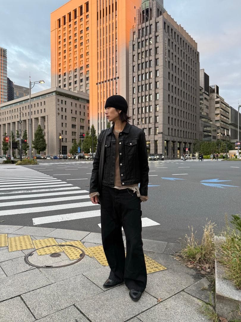 HELMUT LANG 1999年コーティング デニムジャケット