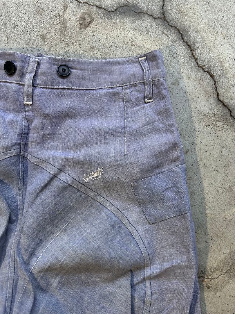 パンツ 50s Ramie Linen Sailor Pants