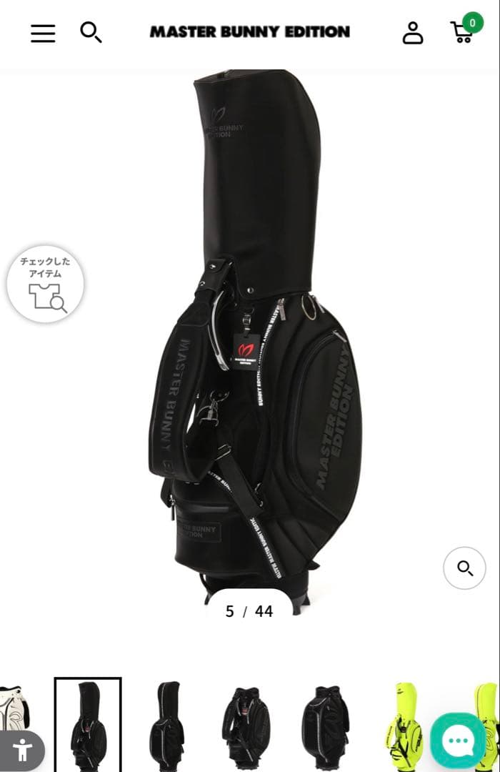 MASTER BUNNY EDITION ゴルフキャディバッグ