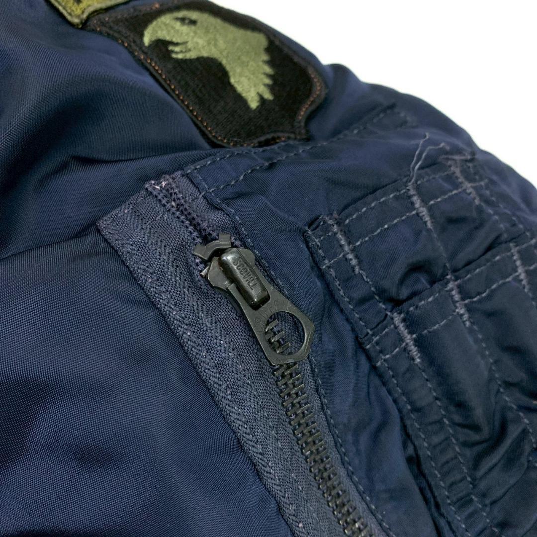 美品☆USA製 1968年復刻 アルファ MA-1 68モデル S D700 アウ