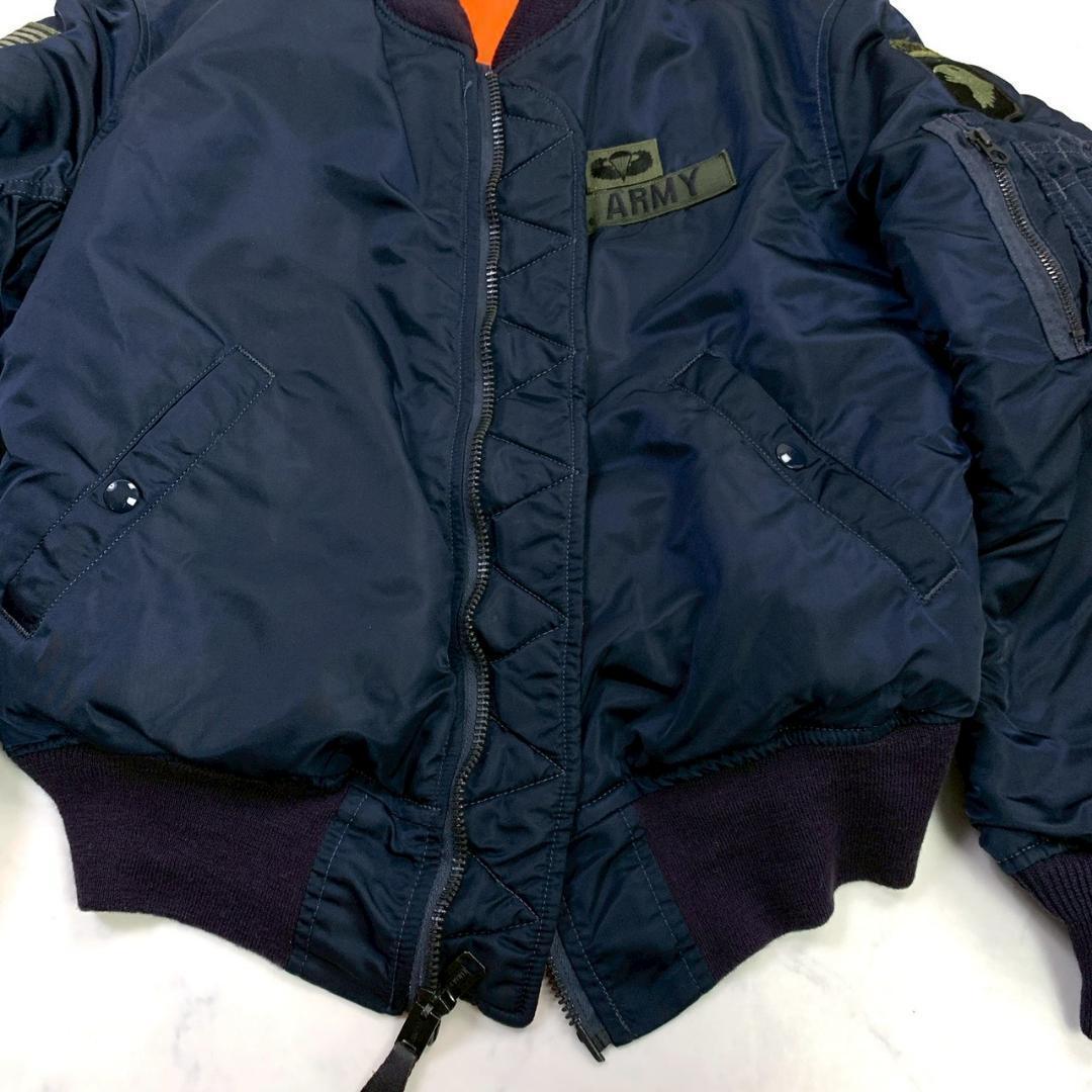 美品☆USA製 1968年復刻 アルファ MA-1 68モデル S D700 アウ