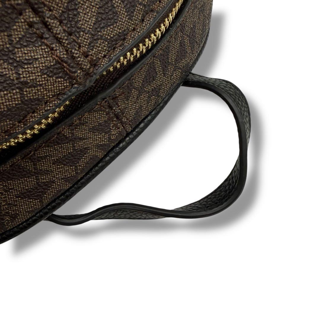 【良品】MICHAEL KORS マイケルコース リュック PVC バイカラー