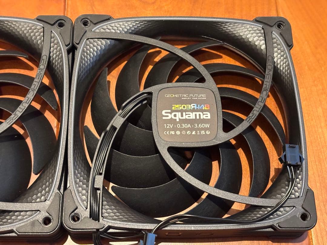 Geometric Future PC ケースファン 5台