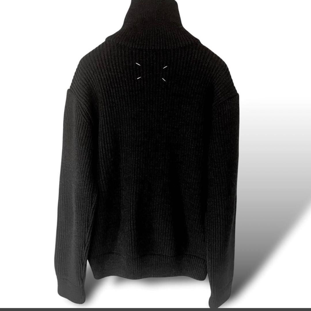 レア/02aw/マルタンマルジェラ/ドライバーズニット/ミスディアナ/M/燻