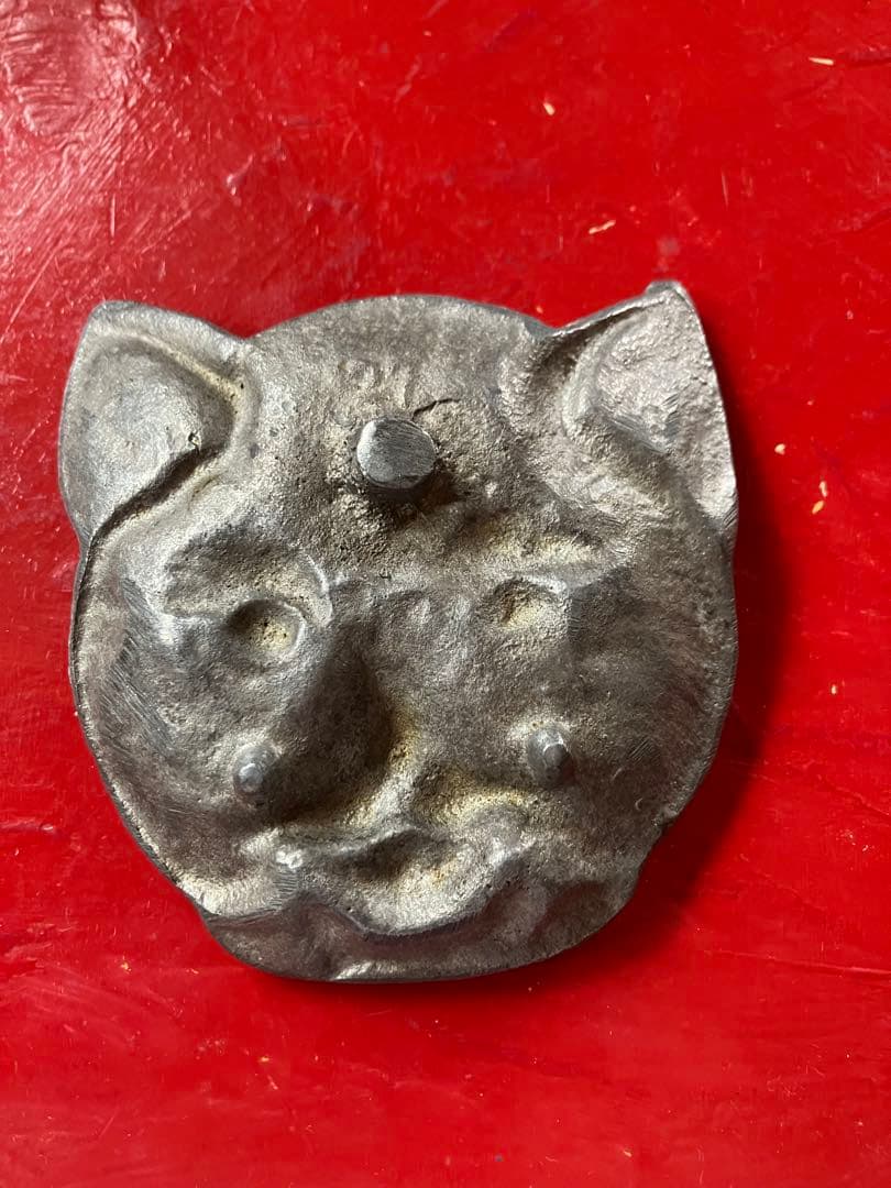 Chat ねこ Vide poche シルバートレイ　フランスヴィンテージ