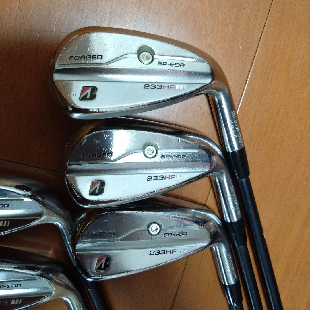 ブリヂストン 233HF アイアン #6-Pw 4本　BS50i S