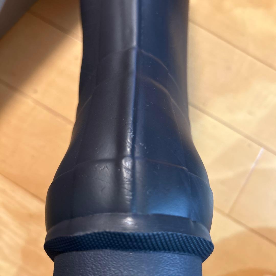 新品未使用 HUNTER メンズ レインブーツ　ネイビー　ロングブーツ UK8