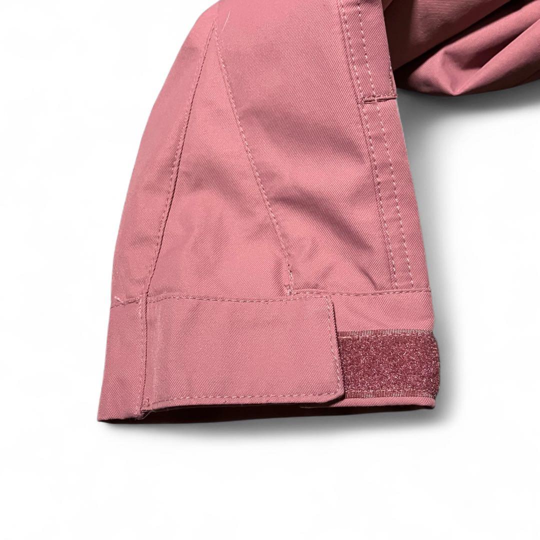 MVL 【M】スノーボードウェア ピンク 美品 フード取り外し可能 2way