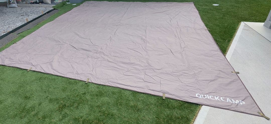 1度使用 QC-TCRT400 レクタタープ クイックキャンプquickcamp