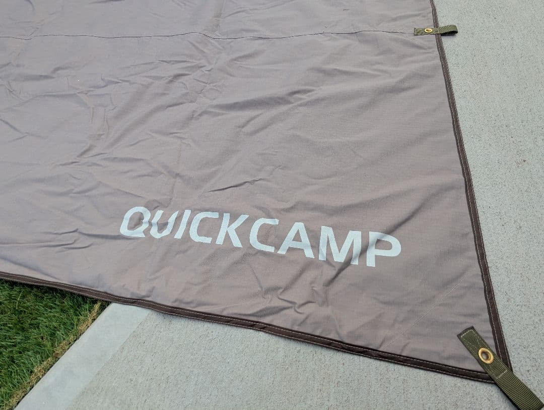 1度使用 QC-TCRT400 レクタタープ クイックキャンプquickcamp