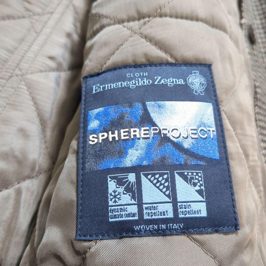 美品 ユナイテッドアローズ ゼニア別注 ライナー 48サイズ 千鳥格子