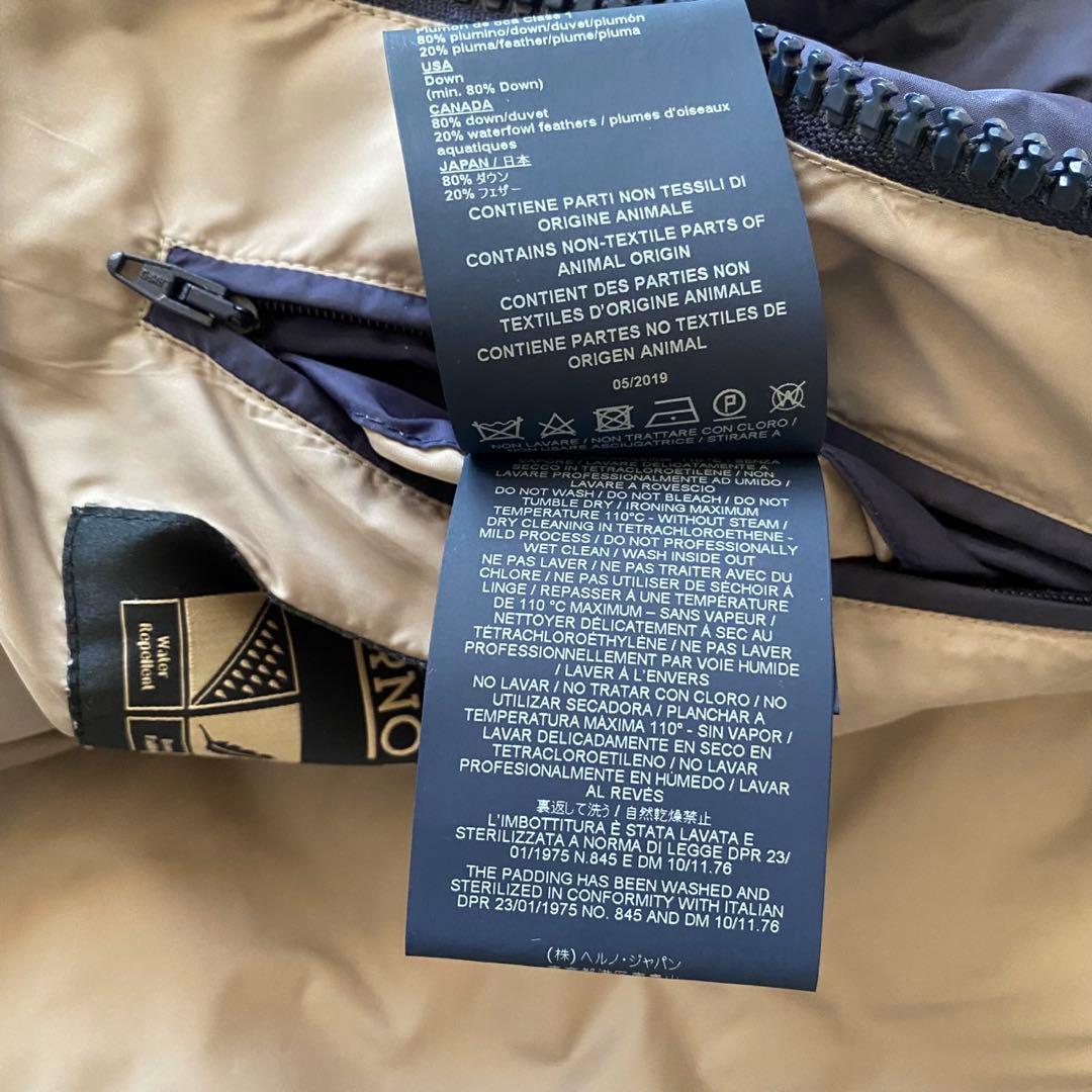 【希少◦2XL✨】HERNO ポーラテック ダウンジャケット ネイビー 52