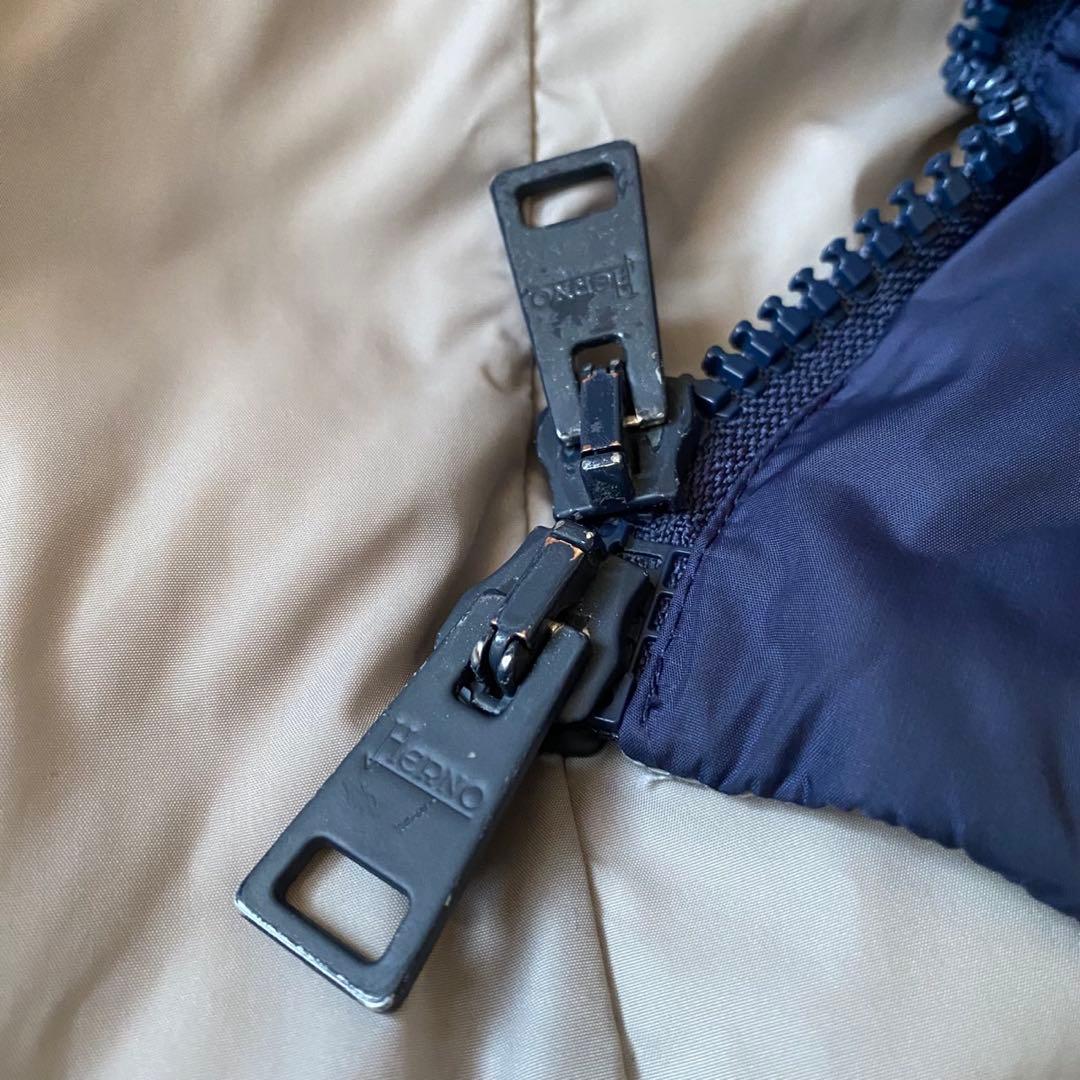 【希少◦2XL✨】HERNO ポーラテック ダウンジャケット ネイビー 52