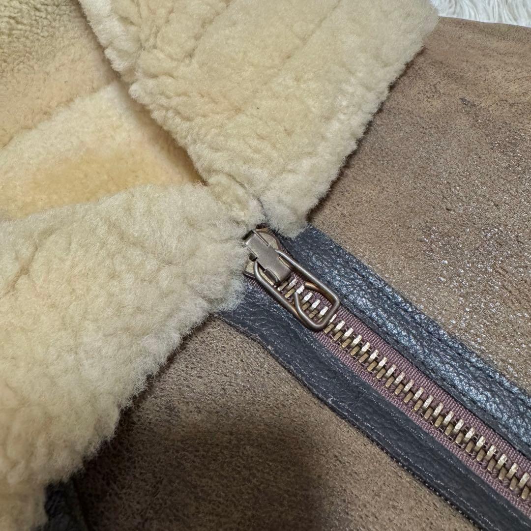 AVIREX B-3 フライトジャケット　USA製　40 ボア　　　ムートン