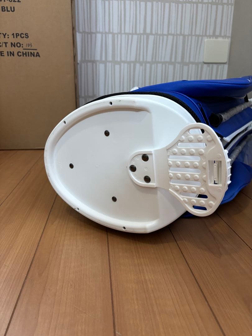 パトリック PATRICK ブルー スタンドキャディバッグ 2024 新品未使用