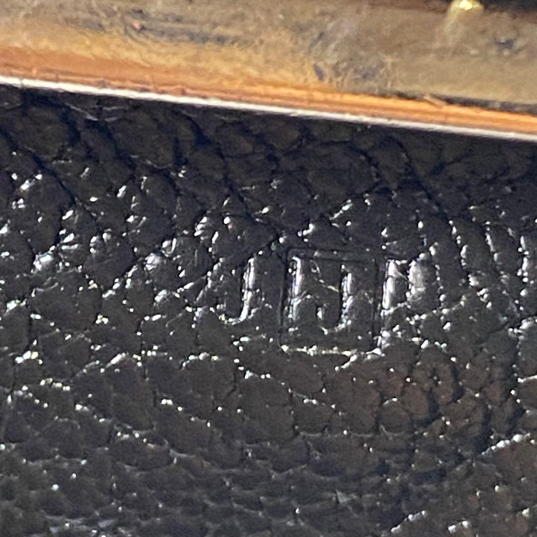 ポロ☆エルメス キーケース ベアン ブラック シルバー金具