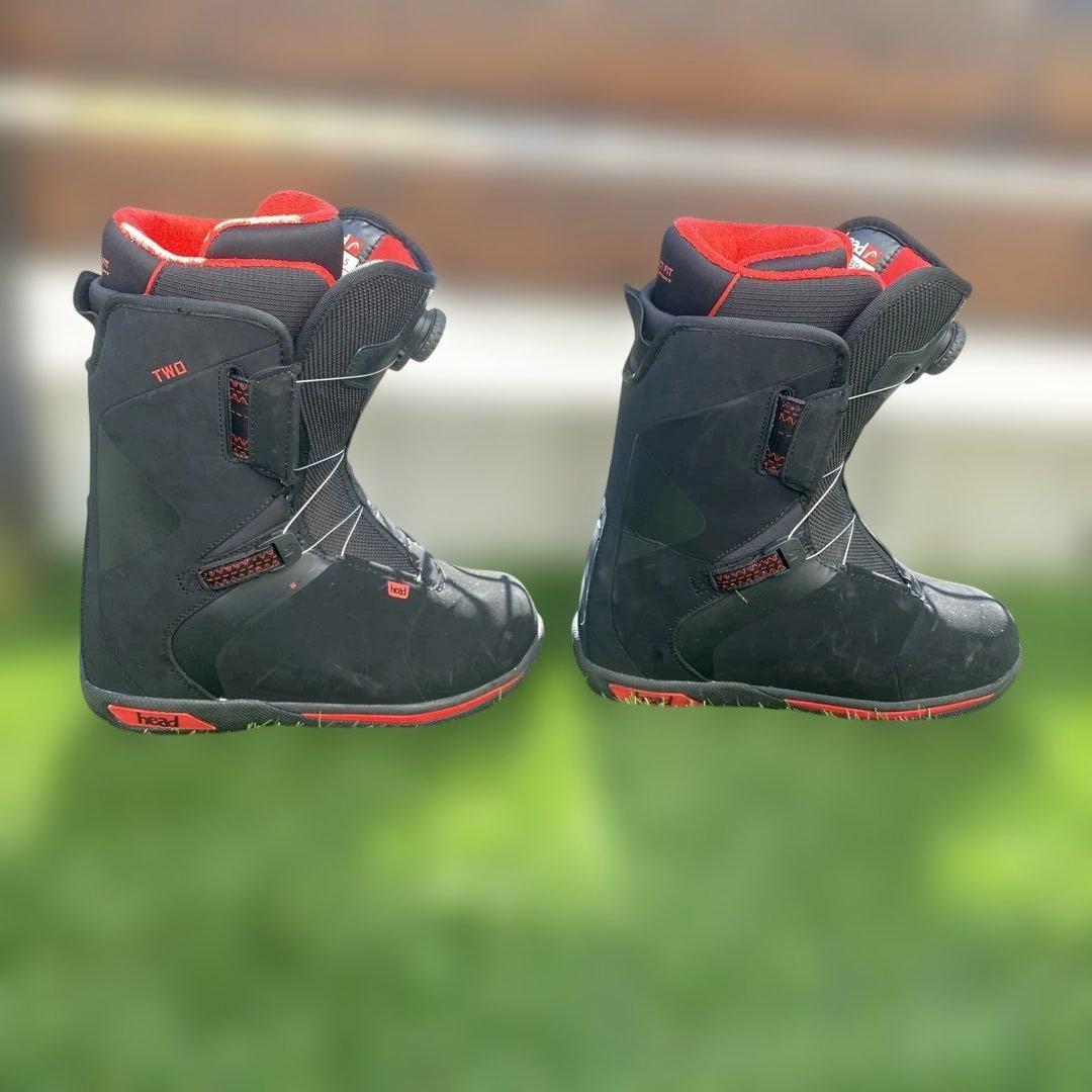 HEAD◆スノーボードブーツ/25.5cm/BOA/BLK/SIVTM BOA