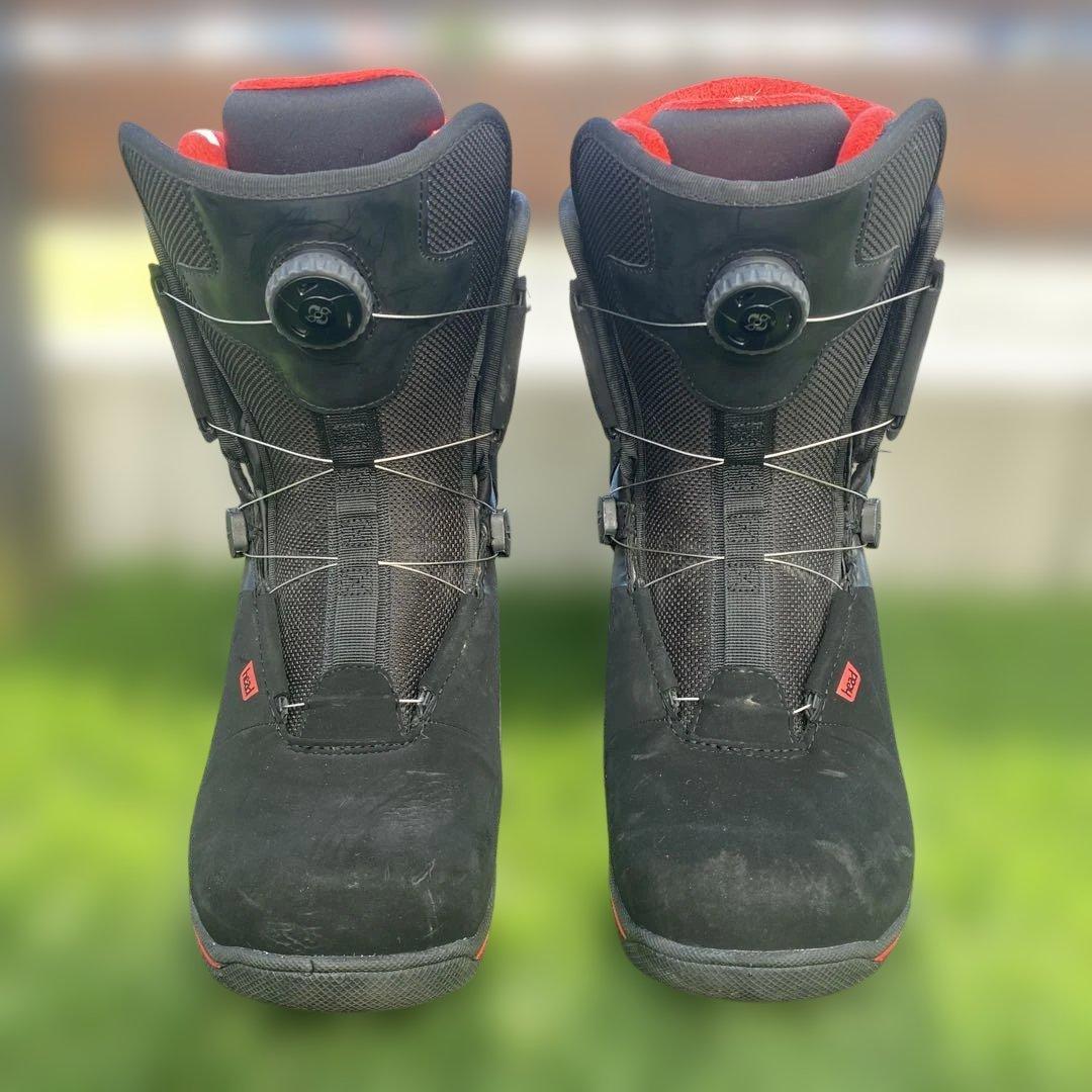 HEAD◆スノーボードブーツ/25.5cm/BOA/BLK/SIVTM BOA