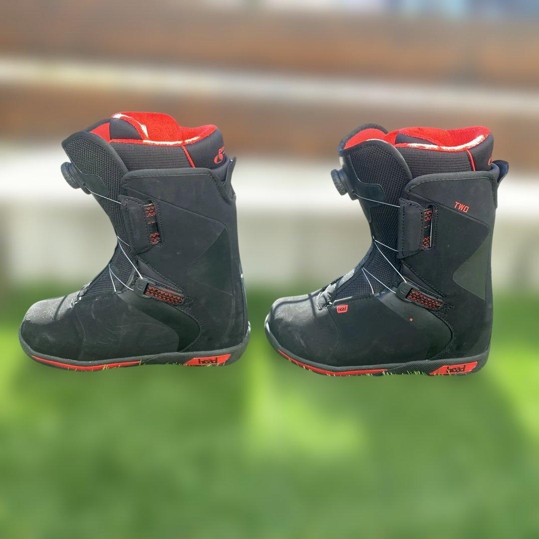 HEAD◆スノーボードブーツ/25.5cm/BOA/BLK/SIVTM BOA