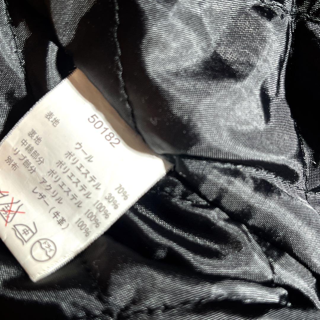 HOUSTON ファラオジャケット　スタジャン　キルティング　メルトンウール