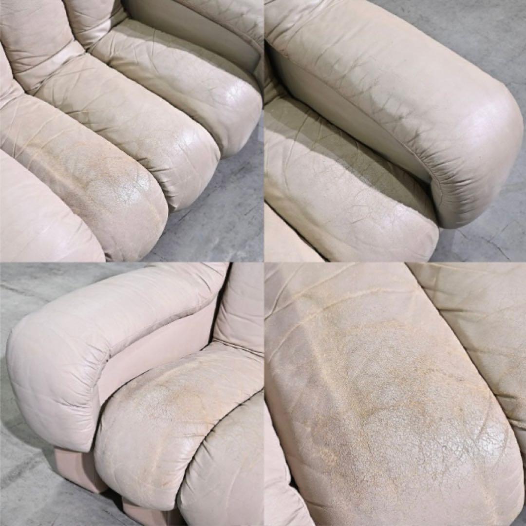 ①最高級 mobilia製 スネークソファ9連セットデセデ de sede