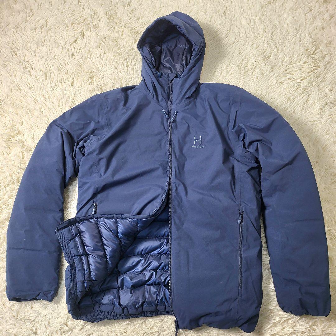 美品】 LEAN DOWN ホグロフス リーン ダウンジャケット M 防風防水