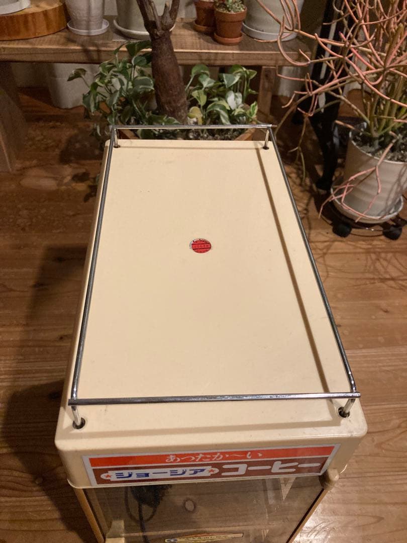 昭和レトロ ジョージアコーヒー缶ウォーマー 日本ヒーターCW-2P型