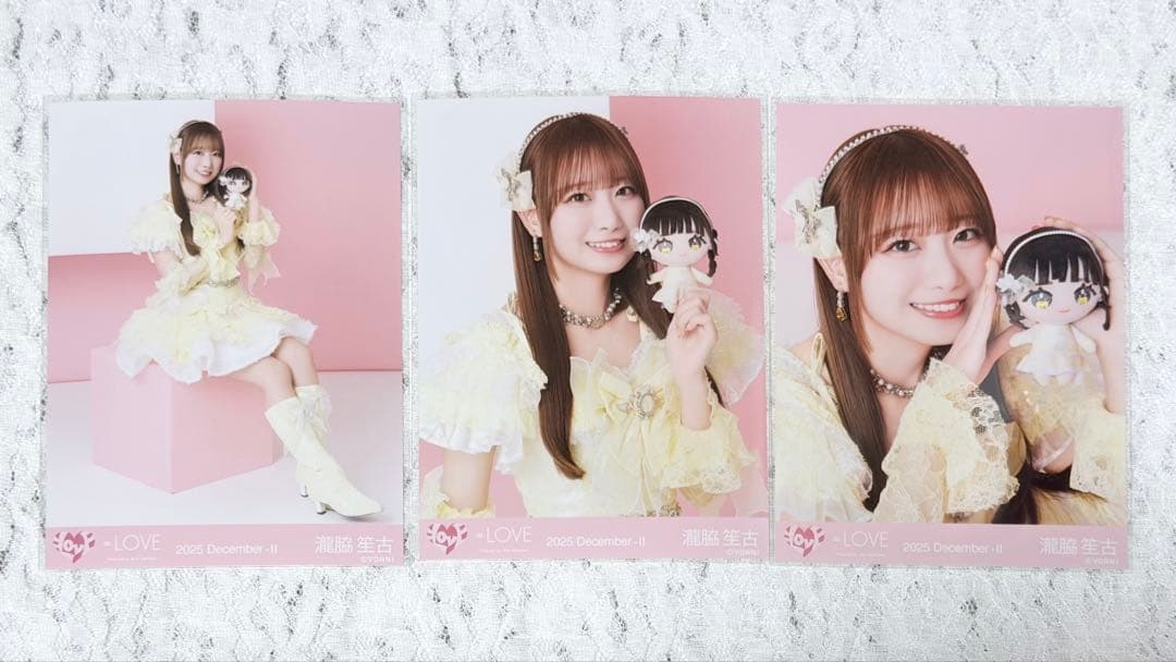 LOVE イコラブ モーリーファンタジーコラボ③ 生写真 瀧脇笙古 コンプ