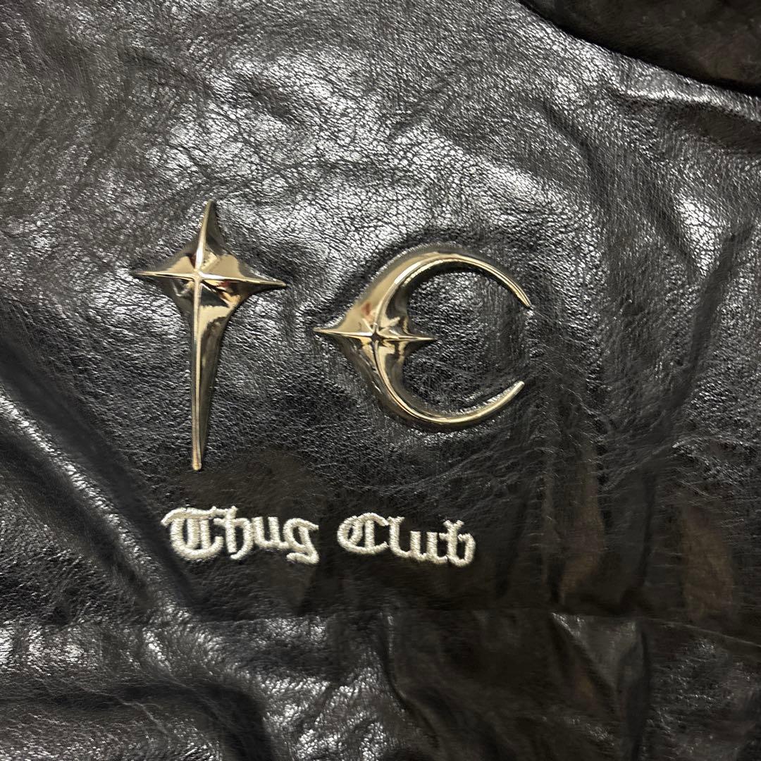 Thug Club 黒 ダウンジャケット